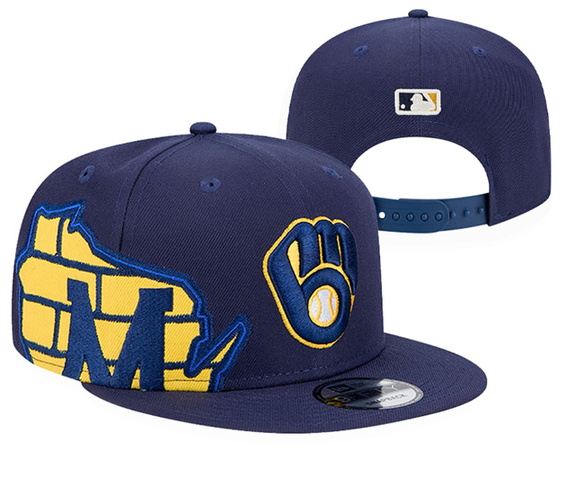 Milwaukee Brewers 2025 Stitched Snapback Hats 007